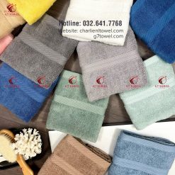 Khăn mặt cotton cao G7- WT10, 100 % bông cotton thấm hút nước , an toàn cho da nhạy cảm. - Ảnh 8