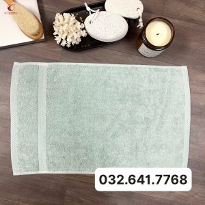 Khăn mặt cotton cao G7- WT10, 100 % bông cotton thấm hút nước , an toàn cho da nhạy cảm. - Ảnh 9