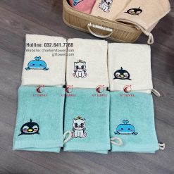 Khăn mặt trẻ em cao cấp, G7 TOWEL  G7SB03, 30x30 cm, 100% sợi cotton nhập khẩu - Ảnh 14