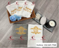 ( Thêu logo theo yêu cầu )BỘ KHĂN SPA CAO CẤP  G7 - SP01-ĐẲNG CẤP VƯỢT TRỘI CHO SPA CỦA BẠN.