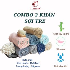 ✨ Combo Khăn tắm, khăn mặt  Sợi Tre G7 Towel ✨ - Ảnh 16