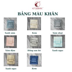 ✨ Combo Khăn tắm, khăn mặt  Sợi Tre G7 Towel ✨ - Ảnh 4