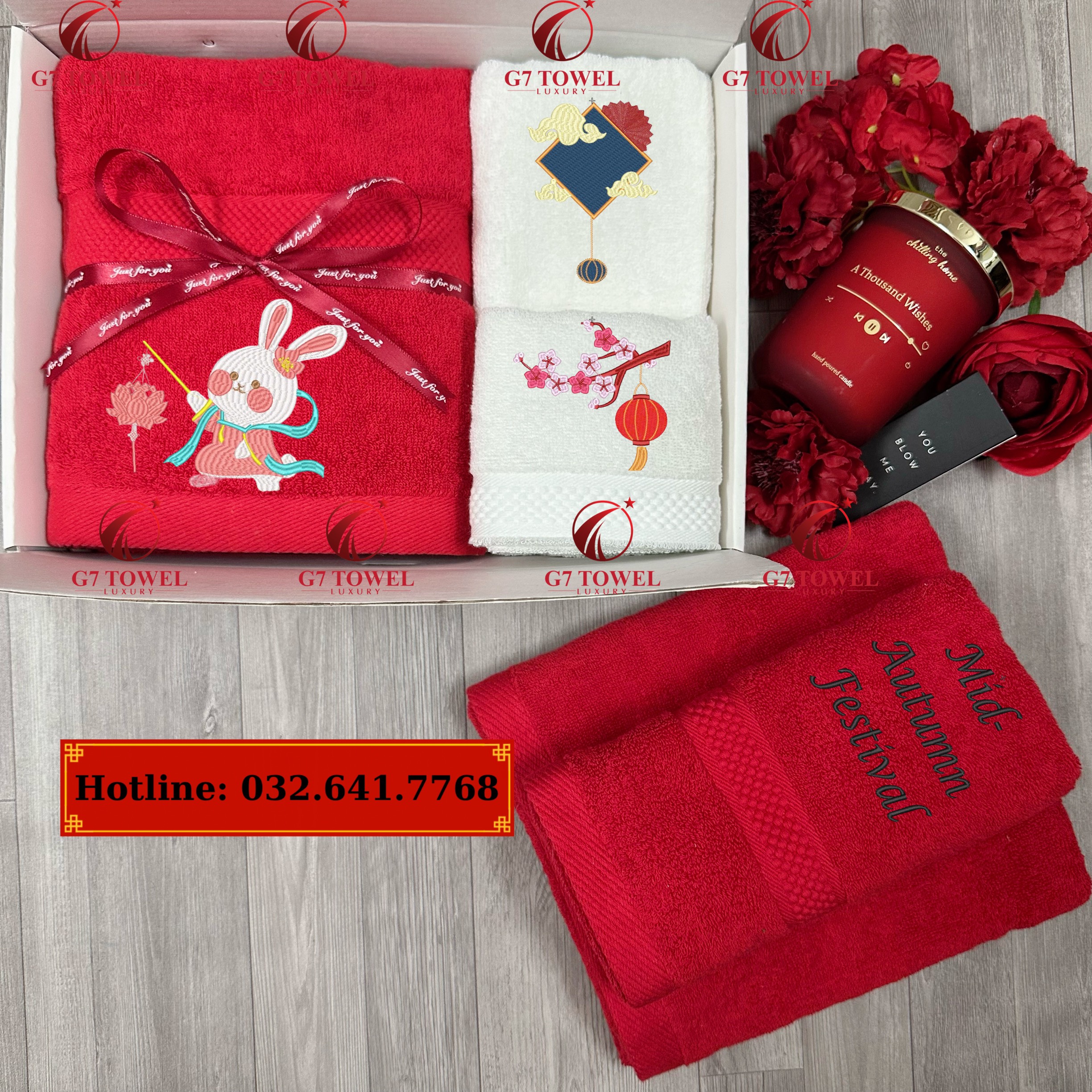 🌕 KHĂN BÔNG QUÀ TẶNG TRUNG THU 2024 G7- G21 - MÓN QUÀ ĐỘC ĐÁO VÀ TINH TẾ KHÓ CƯỠNG 🌕