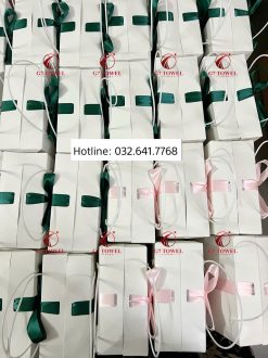🌸 Bộ Khăn Thêu Quà Tặng G7- G27 .Nét Đẹp Tinh Tế Với Bảng Màu Pastel đẹp mắt🌸 - Ảnh 5