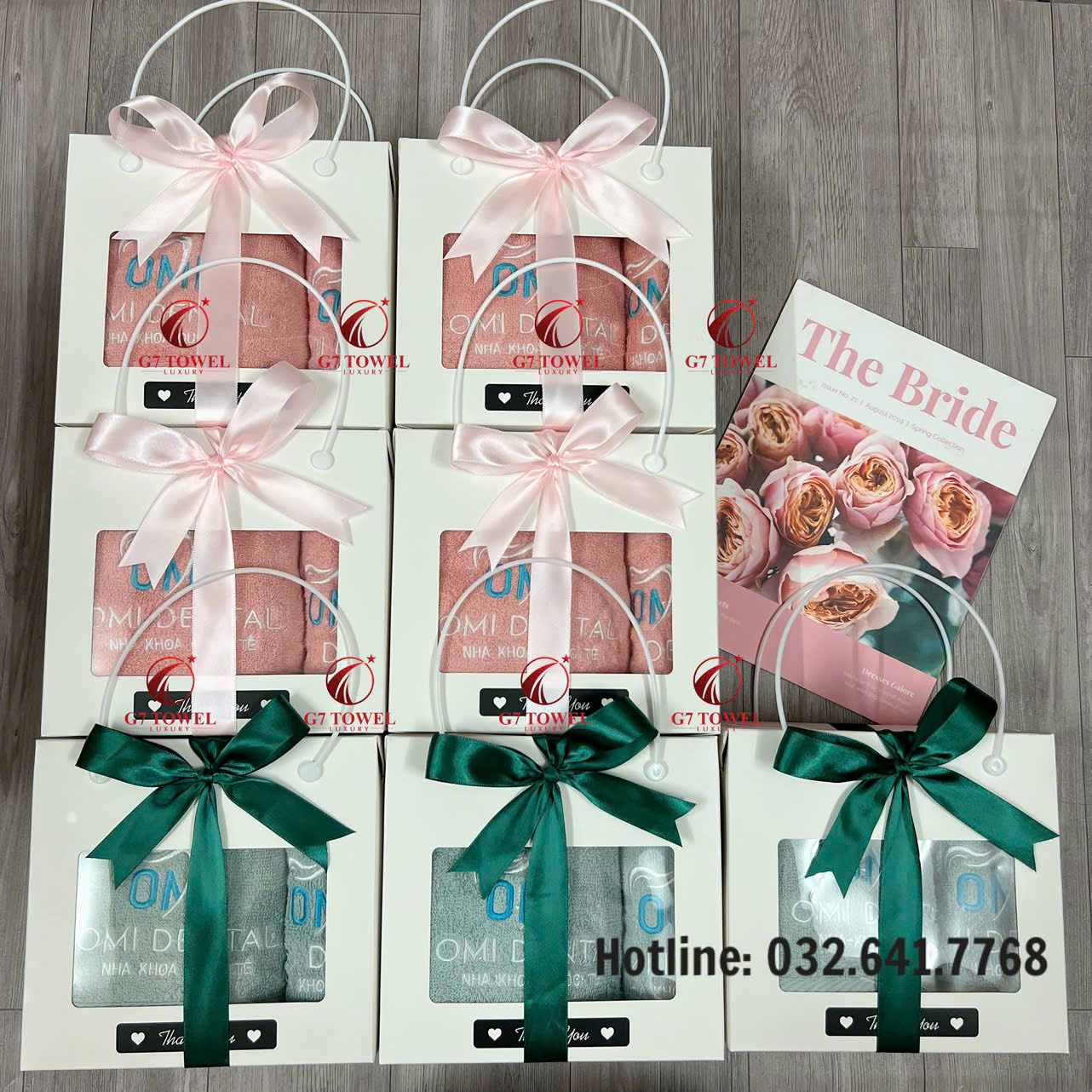 🌸 Bộ Khăn Thêu Quà Tặng G7- G27 .Nét Đẹp Tinh Tế Với Bảng Màu Pastel đẹp mắt🌸 - Ảnh 12