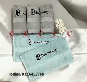 Bộ 3 Khăn Thêu Cotton Cao Cấp - Beaulounge G7- G29 - Ảnh 7