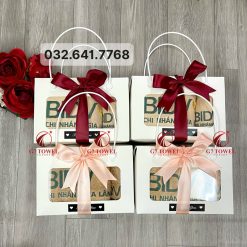 ( Thêu logo theo yêu cầu ) Khăn Thêu Quà Tặng BIDV G7- G30 🔸Sự Lựa Chọn Tinh tế dành tặng cho khách hàng. - Ảnh 10