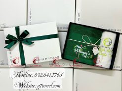BỘ KHĂN THÊU HAPPY WOMEN’S DAY - MÓN QUÀ TẶNG ĐẶC BIỆT CHO NGÀY PHỤ NỮ VIỆT NAM 20/10