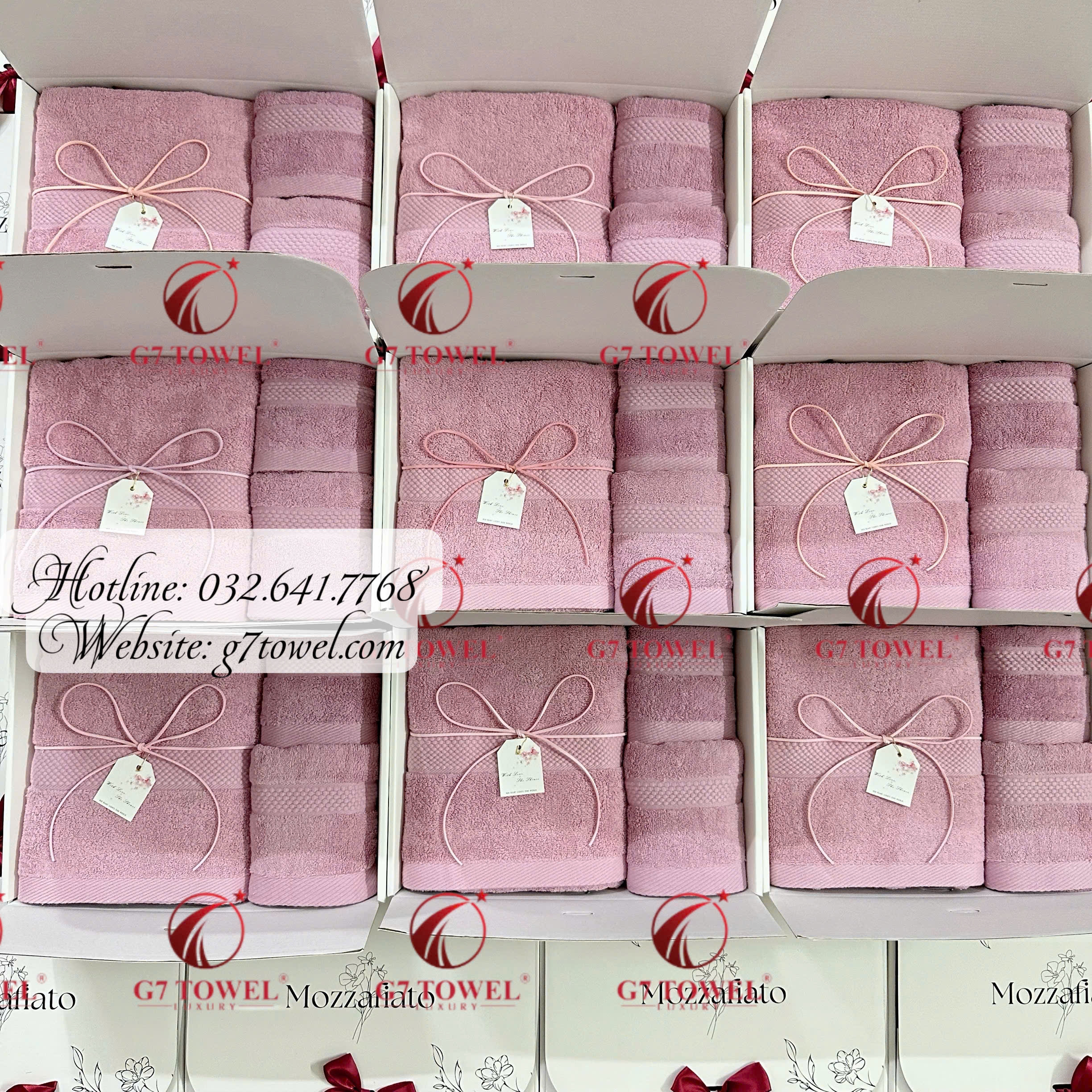 Bộ 3 khăn quà tặng doanh nghiệp G7 -HAPPY WOMEN’S DAY N04 - Ảnh 7