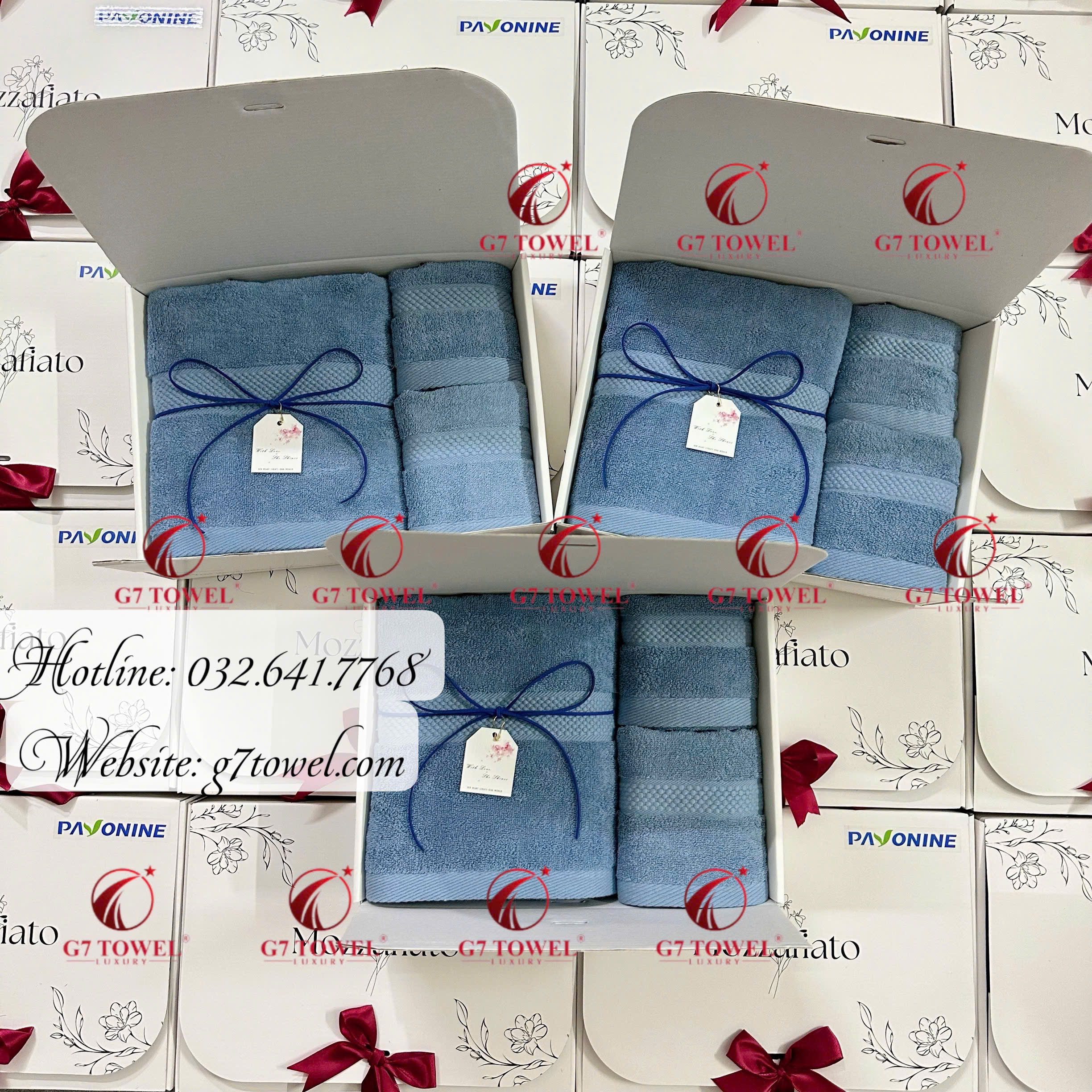 Bộ 3 khăn quà tặng doanh nghiệp G7 -HAPPY WOMEN’S DAY N04 - Ảnh 4
