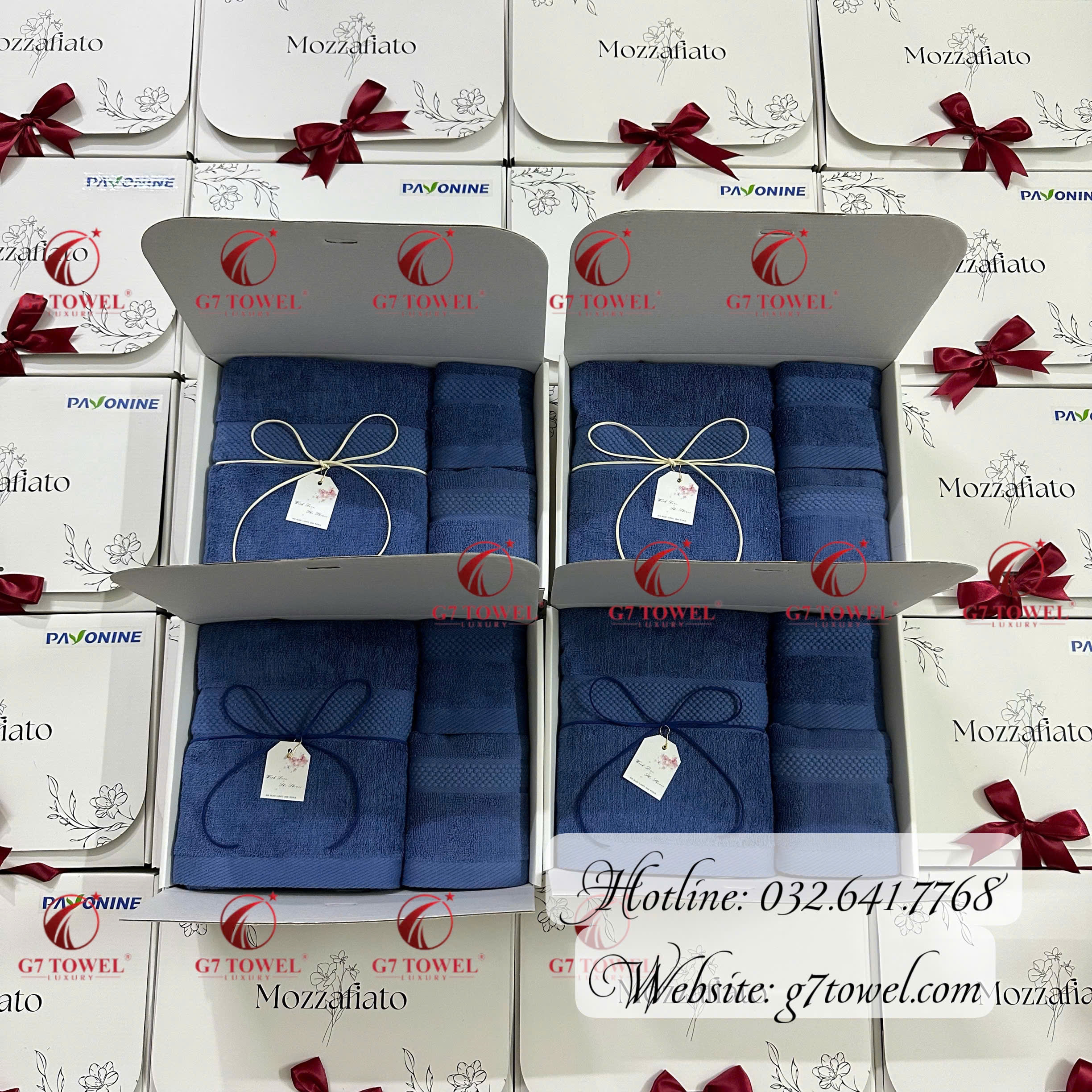 Bộ 3 khăn quà tặng doanh nghiệp G7 -HAPPY WOMEN’S DAY N04 - Ảnh 3