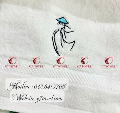 ( Thêu logo theo yêu cầu )Bộ khăn thêu quà tặng doanh nghiệp G7- G50 - Ảnh 8