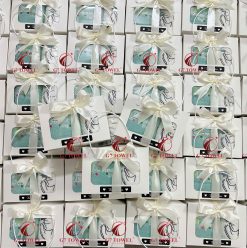 ( Thêu logo theo yêu cầu )Bộ khăn thêu quà tặng doanh nghiệp G7- G50 - Ảnh 9