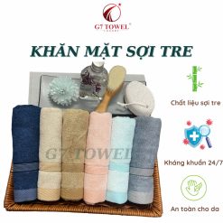 Khăn mặt sợi tre cao cấp G7 WT03 30x50cm, 100% sợi cotton nhập khẩu mềm mại, kháng khuẩn, thấm hút nước tốt - Ảnh 7
