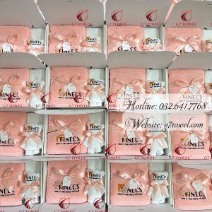 Bộ 3 Khăn bông gấp hình gấu Teddy dễ thương G7-G49 - Món quà vô cùng xinh xắn G7 Towel thiết kế, thêu logo riêng cho từng Khách hàng.😍😍😍😍 - Ảnh 13