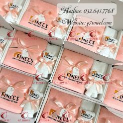 Bộ 3 Khăn bông gấp hình gấu Teddy dễ thương G7-G49 - Món quà vô cùng xinh xắn G7 Towel thiết kế, thêu logo riêng cho từng Khách hàng.😍😍😍😍 - Ảnh 15