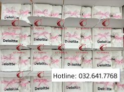Bộ 3 Khăn bông gấp hình gấu Teddy dễ thương G7-G49 - Món quà vô cùng xinh xắn G7 Towel thiết kế, thêu logo riêng cho từng Khách hàng.😍😍😍😍 - Ảnh 4