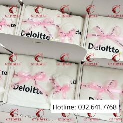 Bộ 3 Khăn bông gấp hình gấu Teddy dễ thương G7-G49 - Món quà vô cùng xinh xắn G7 Towel thiết kế, thêu logo riêng cho từng Khách hàng.😍😍😍😍 - Ảnh 8