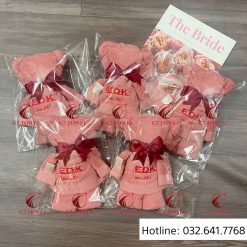 Khăn thể thao gấp hình gấu Teddy dễ thương G7-G15 - Ảnh 3