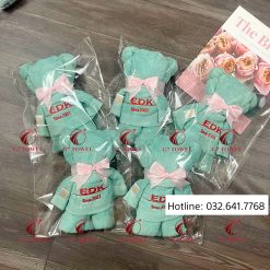 Khăn thể thao gấp hình gấu Teddy dễ thương G7-G15 - Ảnh 5