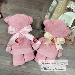 Khăn thể thao gấp hình gấu Teddy dễ thương G7-G15 - Ảnh 9