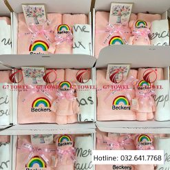 Bộ 3 Khăn bông gấp hình gấu Teddy dễ thương G7-G53 - Ảnh 6
