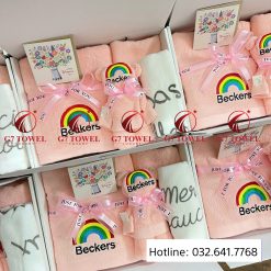 Bộ 3 Khăn bông gấp hình gấu Teddy dễ thương G7-G53 - Ảnh 3