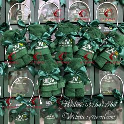 Hộp khăn quà tặng gập hình gấu Teddy dễ thương G7 - G54 với chất liệu cotton mềm mại.
