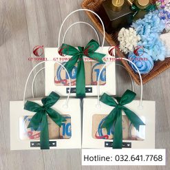 ( Thêu logo) BỘ 3 Set khăn quà tặng G7 - G56 - Ảnh 9