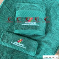 ( Thêu logo theo yêu cầu) Bộ 3 khăn quà tặng doanh nghiệp G-58 Set khăn quà tặng thêu logo- món quà ý nghĩ cho doanh nghiệp của Bạn. - Ảnh 9