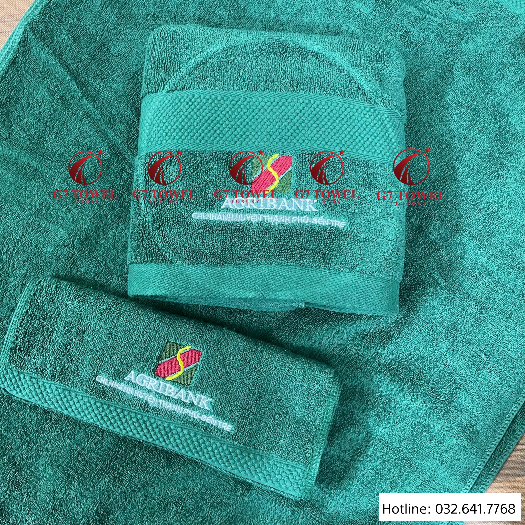 ( Thêu logo theo yêu cầu) Bộ 3 khăn quà tặng doanh nghiệp G-58 Set khăn quà tặng thêu logo- món quà ý nghĩ cho doanh nghiệp của Bạn. - Ảnh 9