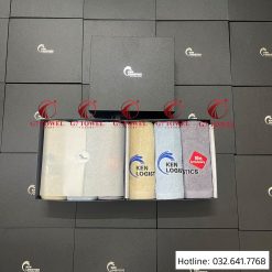🌟 ( Thêu logo theo yêu cầu)Quà Tặng Sang Trọng – BỘ 3 khăn xuất Hàn cao cấp- Quà tặng doanh nghiệp - Ảnh 8