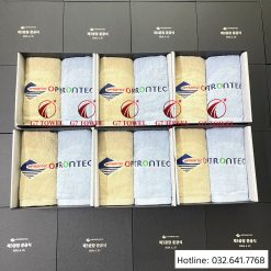 🌟 ( Thêu logo theo yêu cầu)Quà Tặng Sang Trọng – BỘ 3 khăn xuất Hàn cao cấp- Quà tặng doanh nghiệp - Ảnh 20