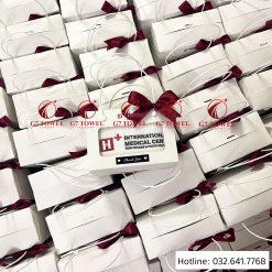 🌟 ( Thêu logo theo yêu cầu)Quà Tặng Sang Trọng – BỘ 3 khăn xuất Hàn cao cấp- Quà tặng doanh nghiệp - Ảnh 12