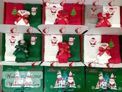 🎄 HỘP 3 KHĂN NOEL G7 -NO8 ĐẶC BIỆT CHO MÙA GIÁNG SINH 2024 🎁 🌟 Tinh tế – Sang trọng – Đậm chất Giáng Sinh 🌟 - Ảnh 11