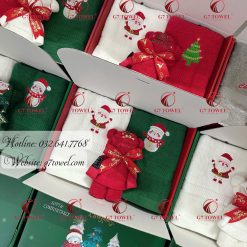🎄 HỘP 3 KHĂN NOEL G7 -NO8 ĐẶC BIỆT CHO MÙA GIÁNG SINH 2024 🎁 🌟 Tinh tế – Sang trọng – Đậm chất Giáng Sinh 🌟 - Ảnh 9