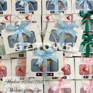 🎁 Bộ Khăn Quà Tặng Doanh Nghiệp G7-G63- Giải Pháp Quà Tặng Hoàn Hảo 🎁 - Ảnh 4