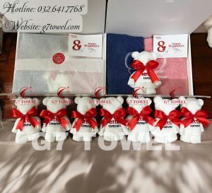Bộ khăn quà tặng cao cấp G7-G30, thêu logo theo yêu cầu, món quà ý nghĩa dành tặng đối tác, đồng nghiệp, bạn bè. - Ảnh 15