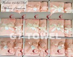 Bộ 3 Khăn bông gấp hình gấu Teddy dễ thương G7-G49 - Món quà vô cùng xinh xắn G7 Towel thiết kế, thêu logo riêng cho từng Khách hàng.😍😍😍😍 - Ảnh 23
