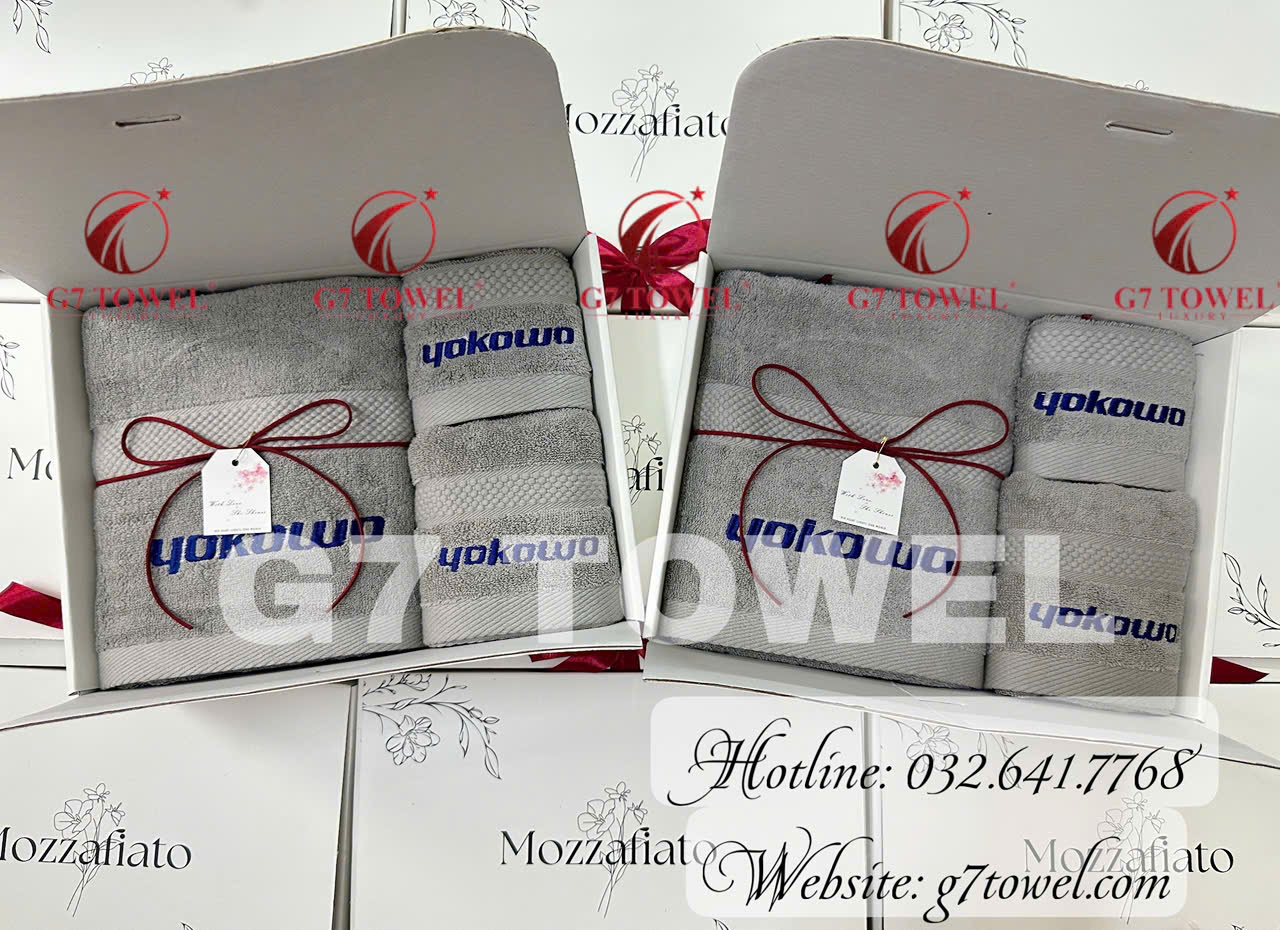 Bộ 3 khăn quà tặng doanh nghiệp G7 -HAPPY WOMEN’S DAY N04 - Ảnh 14