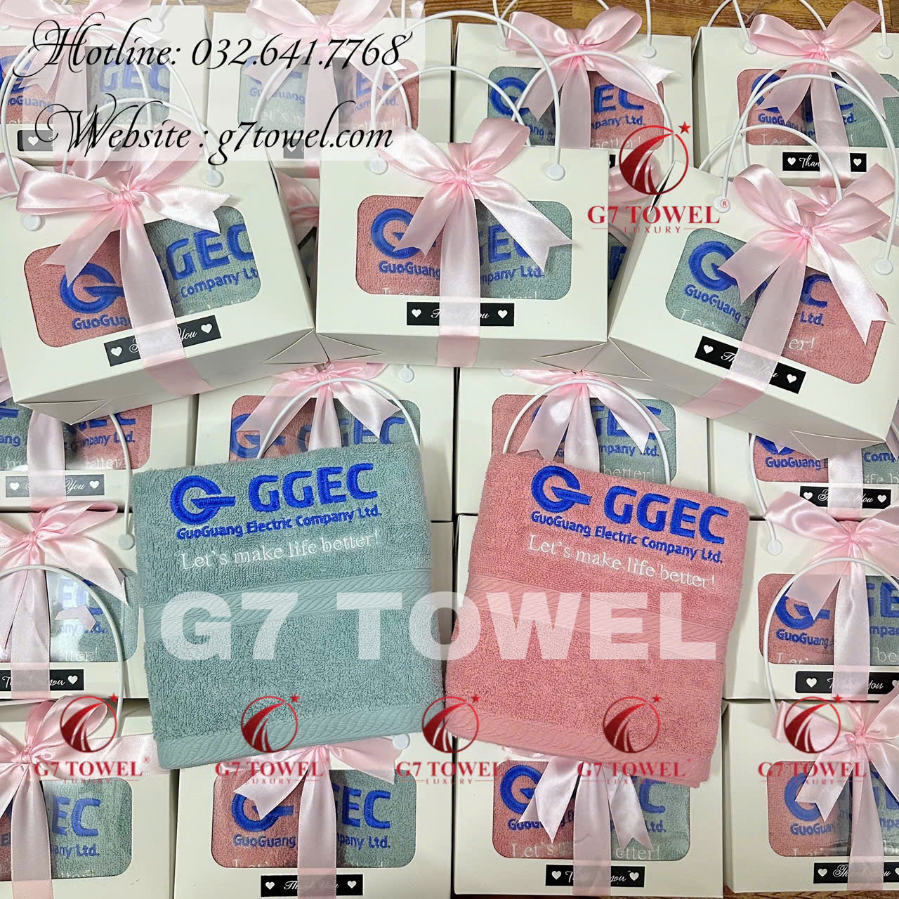 BỘ KHĂN THÊU QUÀ TẶNG CBCNV 8/3 – G7-G64 - Ảnh 8