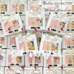 BỘ KHĂN QUÀ TẶNG 8/3 - G7-G65 MÓN QUÀ XINH XẮN CHO CHỊ EM NHÂN DỊP 8/3 - Ảnh 6