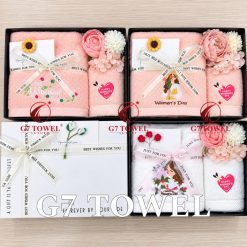 🩷 BỘ 2 KHĂN THÊU QUÀ TẶNG G7 TOWEL – HAPPY WOMEN’S DAY N06 - Ảnh 2