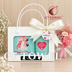 Bộ khăn thêu quà tặng G7 TOWEL – Happy Women’s Day N05 - Ảnh 13