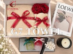 Bộ 2 khăn gấp gấu dễ thương G7 TOWEL – Happy Women’s Day N09 - Ảnh 11