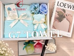 Bộ 2 khăn gấp gấu dễ thương G7 TOWEL – Happy Women’s Day N09 - Ảnh 12